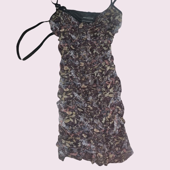 Urban Outfitters Tegan Mesh Mini Dress Size Small Petite - Picture 3 of 9